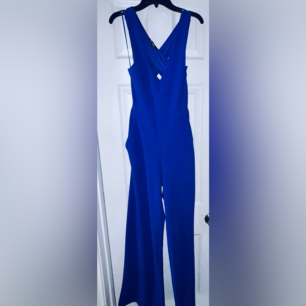 EXPRESS Cross back jumpsuit